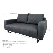 Load image into Gallery viewer, Hotel 2 Seater Sofabed