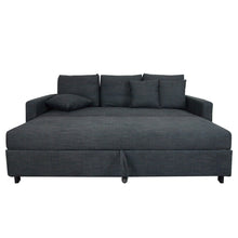 Load image into Gallery viewer, Hotel 3 Seater Sofabed in Dark Grey