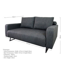 Load image into Gallery viewer, Hotel 2 Seater Sofabed
