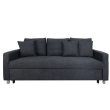 Load image into Gallery viewer, Hotel 3 Seater Sofabed in Dark Grey
